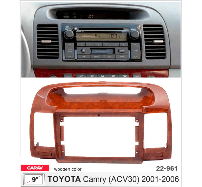 Перехідна рамка Toyota Camry Carav 22-961