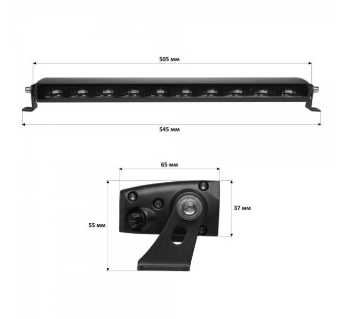 Світлодіодна фара StarLight 100watt 10-30V IP68 (SL47-100W)