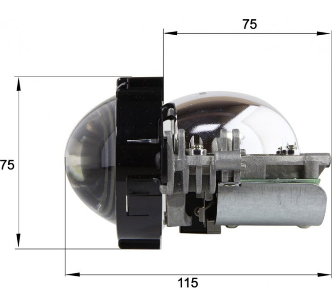 Світлодіодні лінзи Bi-LED Infolight G12