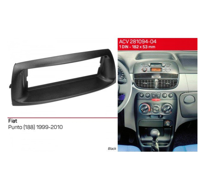 Перехідна рамка Fiat Punto ACV 281094-04