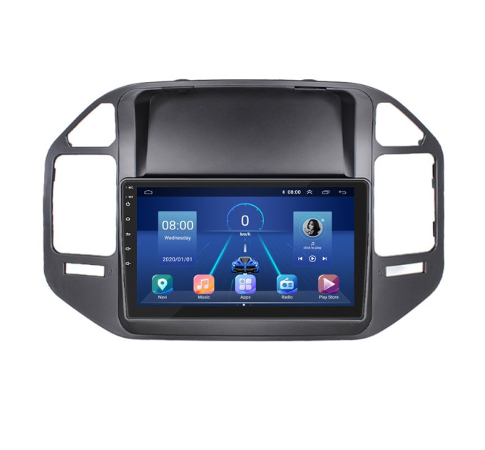 Штатна магнітола Mitsubishi Pajero 2002-2006 Element 6/128 4G CarPlay