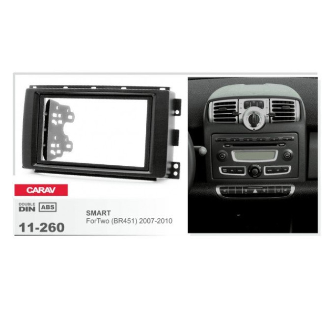 Перехідна рамка Smart ForTwo Carav 11-260