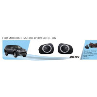 Протитуманні фари Vitol MB-402W Mitsubishi Pajero Sport 2010-14