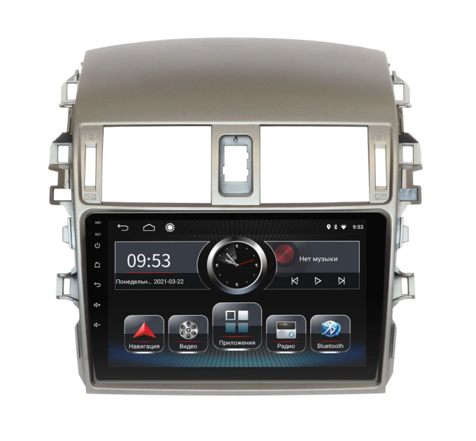 Штатна магнітола Incar PGA2-1441 для Toyota Corolla 2009–2012