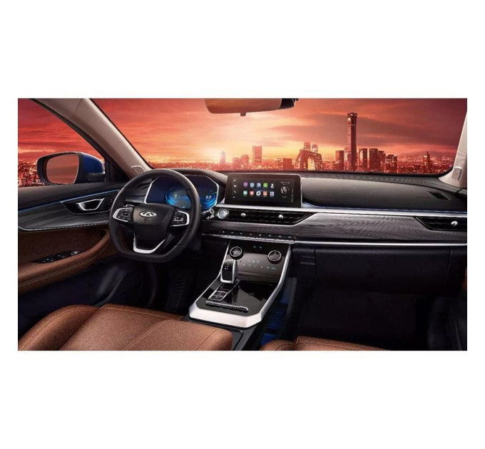 Захисне скло на клімат контроль Chery Tiggo 8 2018- (глянсове) Pixsel CHERY-6511-H