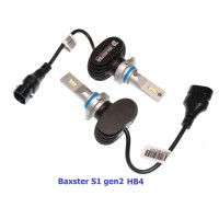 Світлодіодні лампи Baxster S1 gen2 HB4 (9006) 6000K