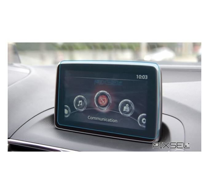 Захисне скло на монітор Mazda 3 2016-2018 (глянсове) Pixsel MZ-1265-H