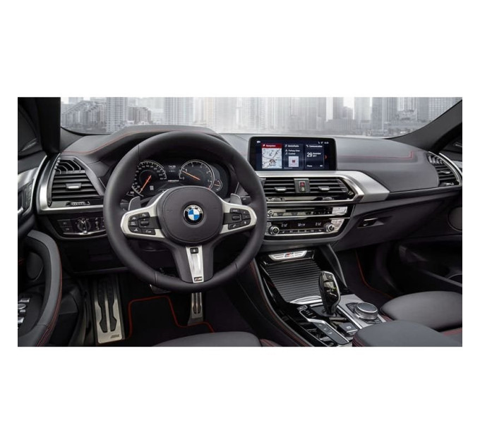 Захисне скло на монітор BMW X4 / X4M 2018- (G02) (гартоване) Pixsel BMW-2116-T
