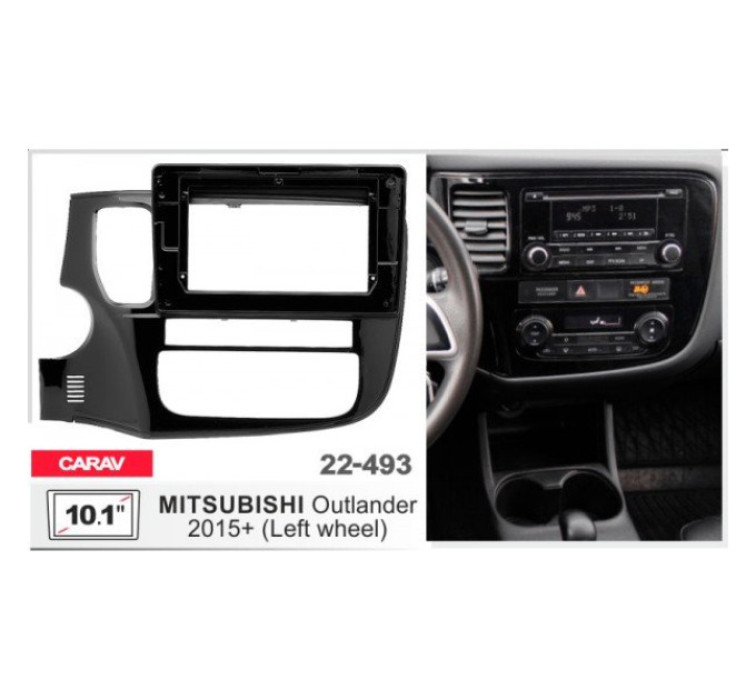 Перехідна рамка Mitsubishi Outlander Carav 22-493