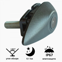 Камера переднього огляду Prime-X A8127W HYUNDAI (універсальна для маленької емблеми)