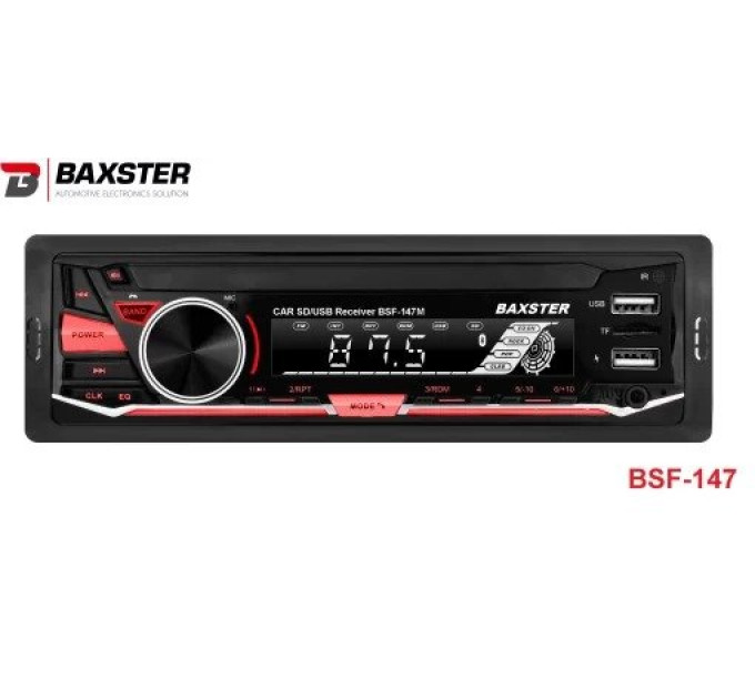 Автомагнітола BAXSTER BSF-147 Multicolor