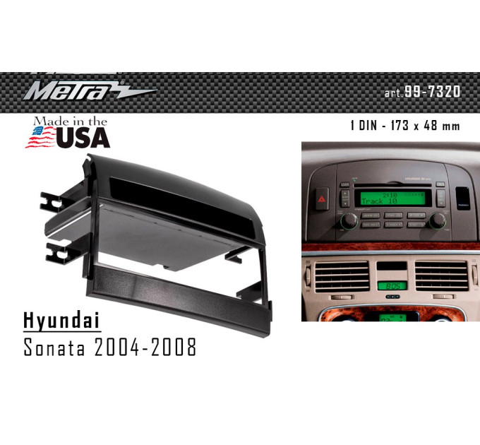 Перехідна рамка Hyundai Sonata Metra 99-7320