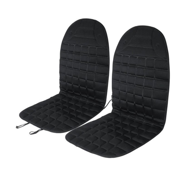 Накидка на сидіння з підігрівом Aikesi 02 GB4706 Black 2шт