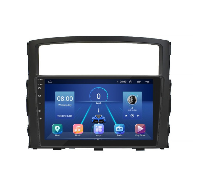 Штатна магнітола Mitsubishi Pajero 2014 Element 6/128 4G CarPlay