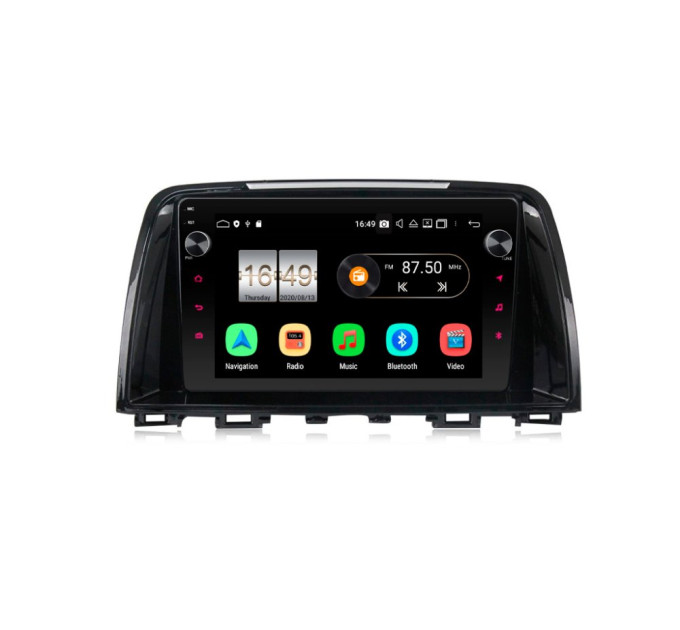 Штатна магнітола Torssen Mazda 6 GJ 2012-2016 MP9232 круговий огляд