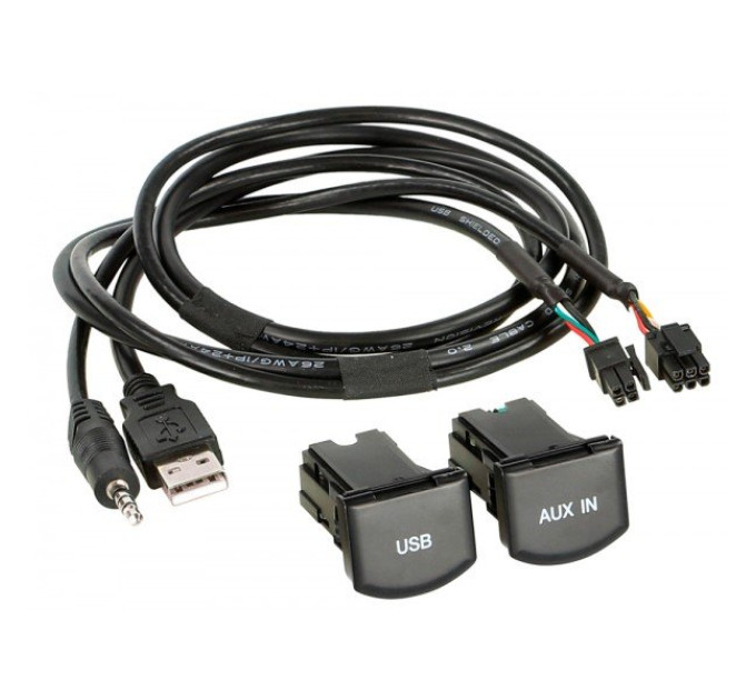 Адаптер для штатних USB/AUX-роз'ємів Volkswagen Polo ACV 44-1324-003