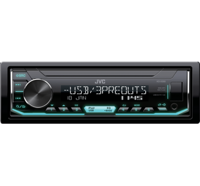 Автомагнітола JVC KD-X355