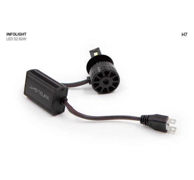 Світлодіодні лампи Infolight S2 H7 60W