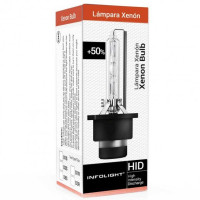 Ксенонова лампа Infolight D2R 5000K (+50%) 35W