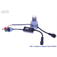 Лампа DRL+Поворот Aled 7440 (W21W) 7440V3 Лампа DRL+Поворот Aled 7440 (W21W) 7440V3