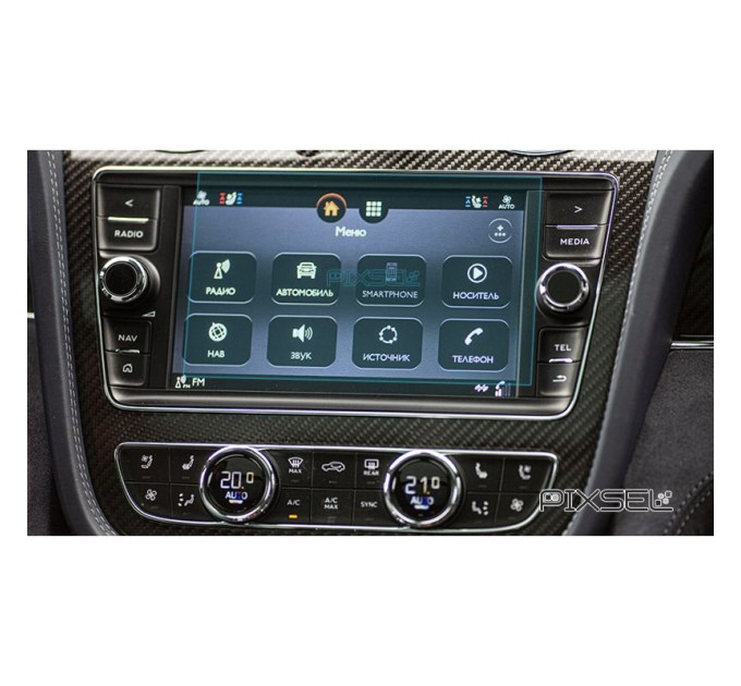 Захисне скло на монітор Bentley Bentayga 2015-2019 (глянсове) Pixsel BL-2893-H
