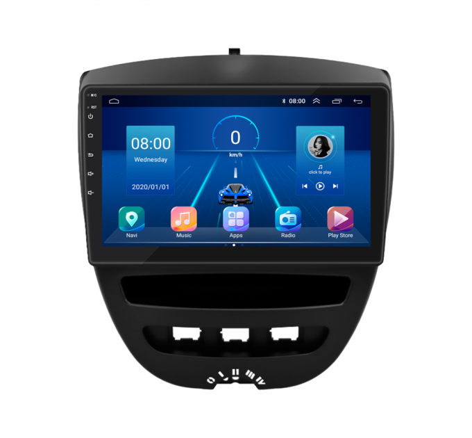 Штатна магнітола Citroen C1 2008-2012 Element 6/128 4G CarPlay