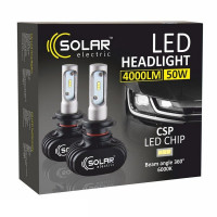 Світлодіодні лампи Solar LED H1 12/24V 6000K 50W Seoul CSP