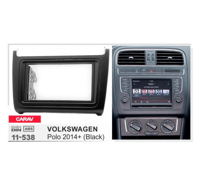 Перехідна рамка Volkswagen Polo Carav 11-538