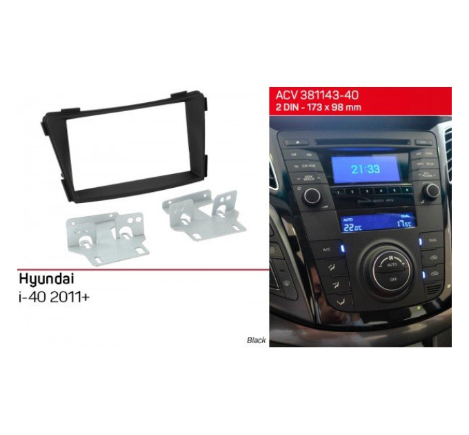 Перехідна рамка Hyundai i-40 ACV 381143-40