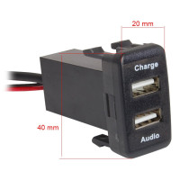 USB роз'єм Toyota, Lexus CARAV 17-103 USB роз'єм Toyota, Lexus CARAV 17-103