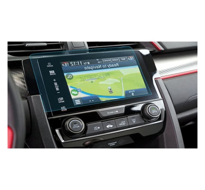 Захисне скло на монітор Honda Civic 2017- (глянсове) Pixsel HN-2474-H