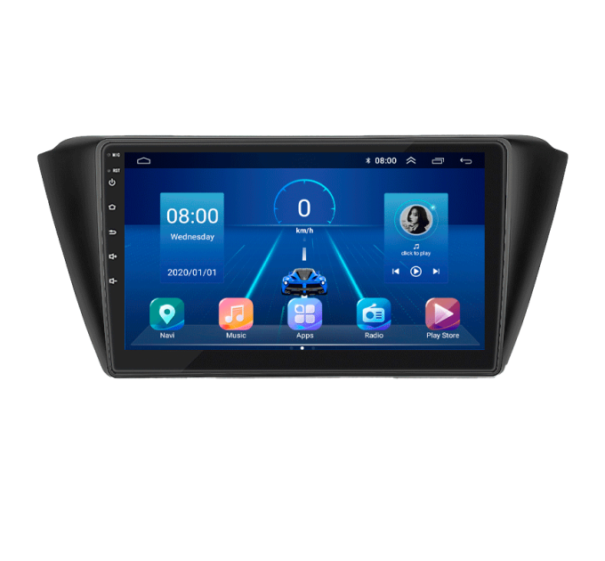 Штатна магнітола Skoda Fabia 2018-2021 Element 4/32 4G CarPlay