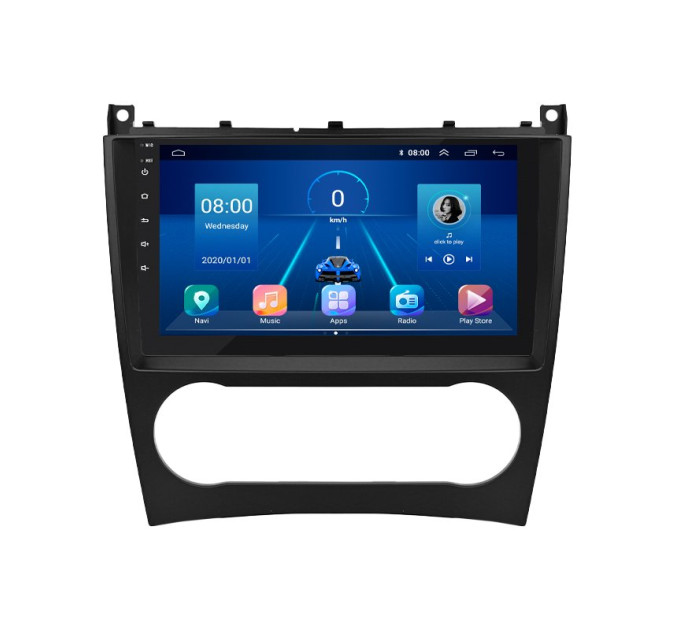 Штатна магнітола Mercedes-Benz CLC-Клас 2008-2011 Element 6/128 4G CarPlay
