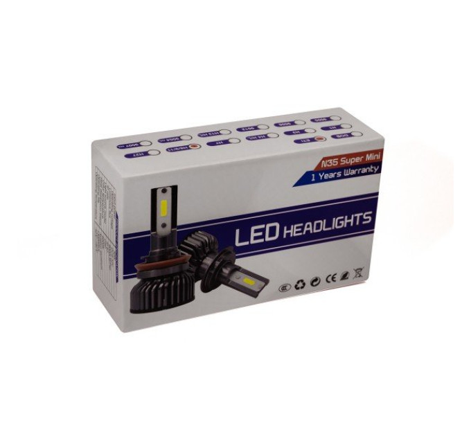 Світлодіодні лампи HeadLight T18 HB4 (P22d) 30W 9-32V 6000K