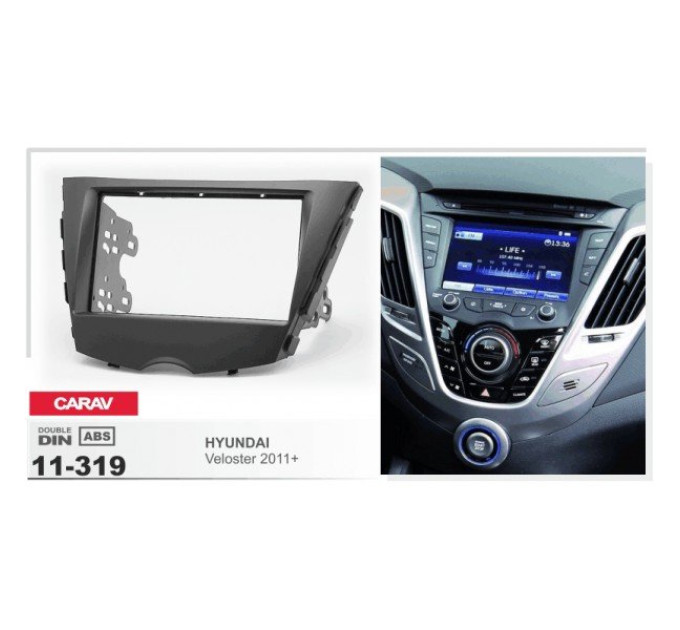 Перехідна рамка Hyundai Veloster Carav 11-319