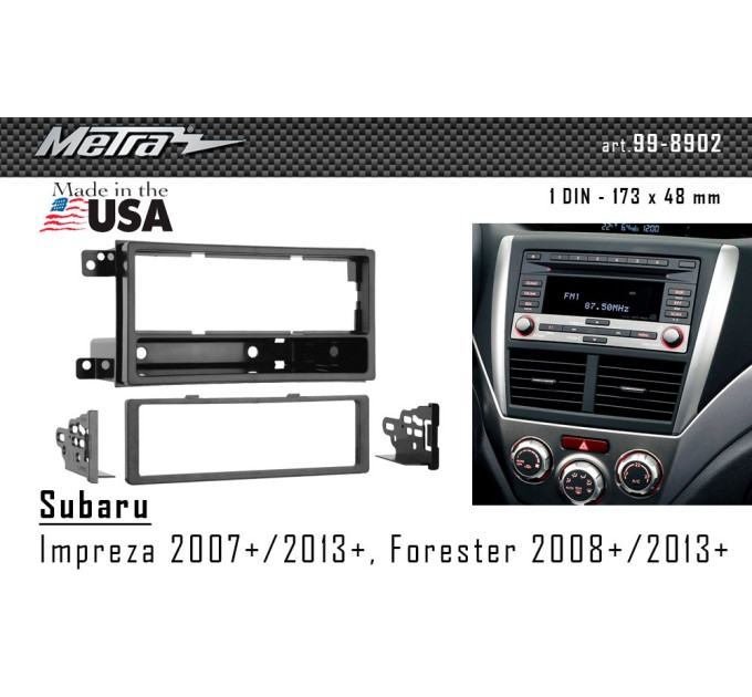 Перехідна рамка Subaru Forester, Impreza Metra 99-8902