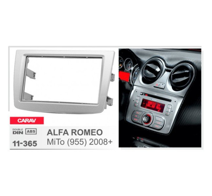 Перехідна рамка Alfa Romeo MiTo Carav 11-365
