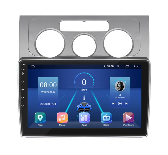 Штатна магнітола Volkswagen Caddy 2004-2010 Element 6/128 4G CarPlay