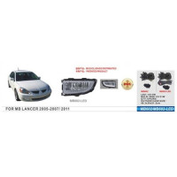 Протитуманні фари Vitol MB-602-LED Mitsubishi Lancer 2005-07 Протитуманні фари Vitol MB-602-LED Mitsubishi Lancer 2005-07