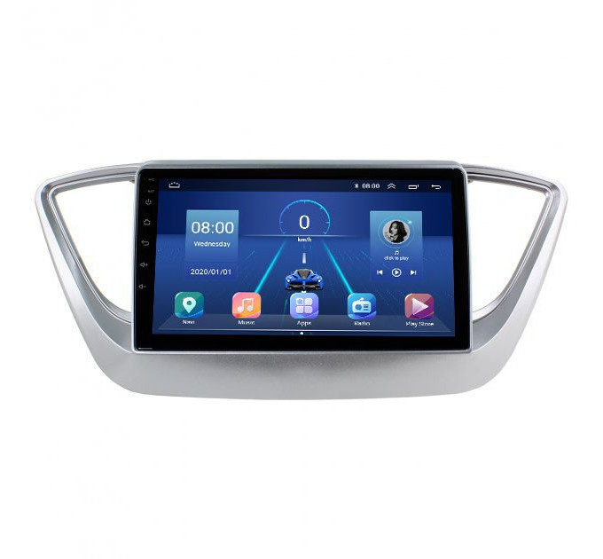 Штатна магнітола Hyundai Solaris 2017-2020 Element 6/128 4G CarPlay