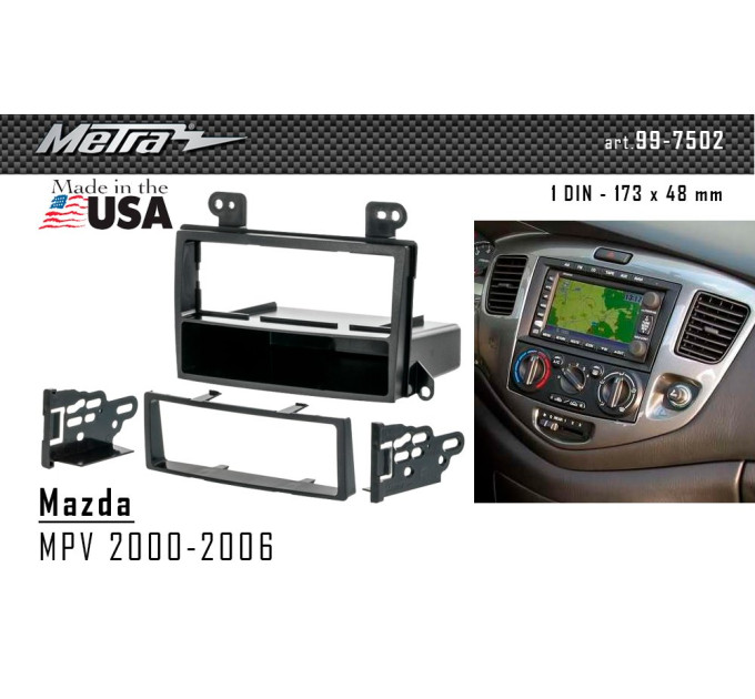 Перехідна рамка Mazda MPV Metra 99-7502