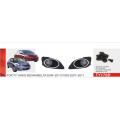 Протитуманні фари Vitol TY-170D-W Toyota Yaris Sedan 2006-08 ел.проводка