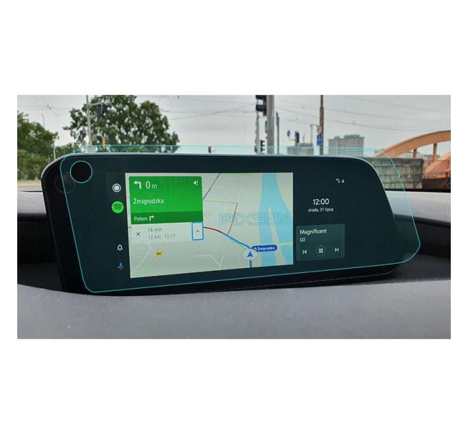 Захисне скло на монітор Mazda 3 2019- (глянсове) Pixsel MZ-1266-H