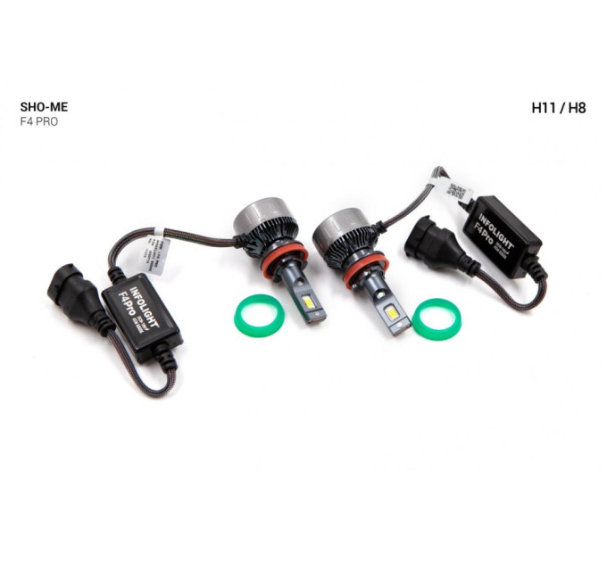 Світлодіодні лампи Sho-Me F4-Pro H11 45W