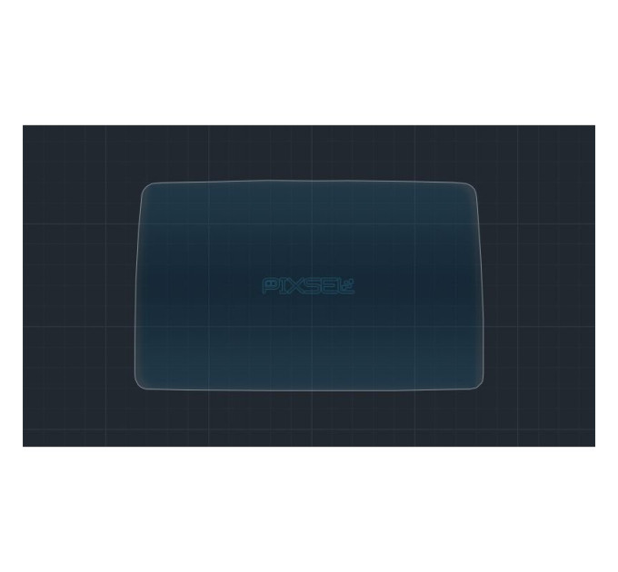 Захисне скло на монітор Mazda CX-3 2015- (гартоване) Pixsel MZ-1269-T