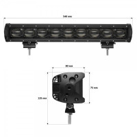 Світлодіодна фара StarLight 90watt 10-30V IP68 (lsb-lens-90W) Світлодіодна фара StarLight 90watt 10-30V IP68 (lsb-lens-90W)