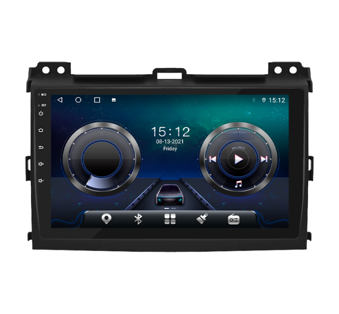 Штатна магнітола Toyota Land Cruiser Prado 2002-2009 Element 4/32 4G CarPlay