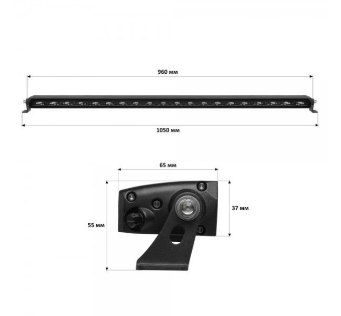 Світлодіодна фара StarLight 200watt 10-30V IP68 (SL47-200W)