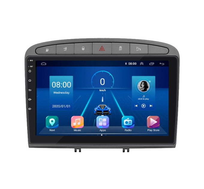 Штатна магнітола Peugeot 308 2011-2015 Element 6/128 4G CarPlay