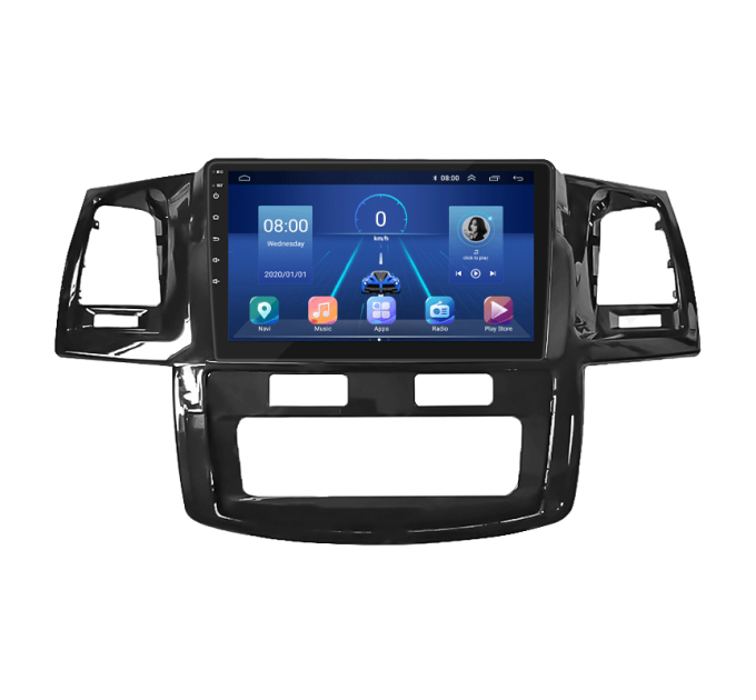 Штатна магнітола Toyota Fortuner 2005-2015 Element 6/128 4G CarPlay